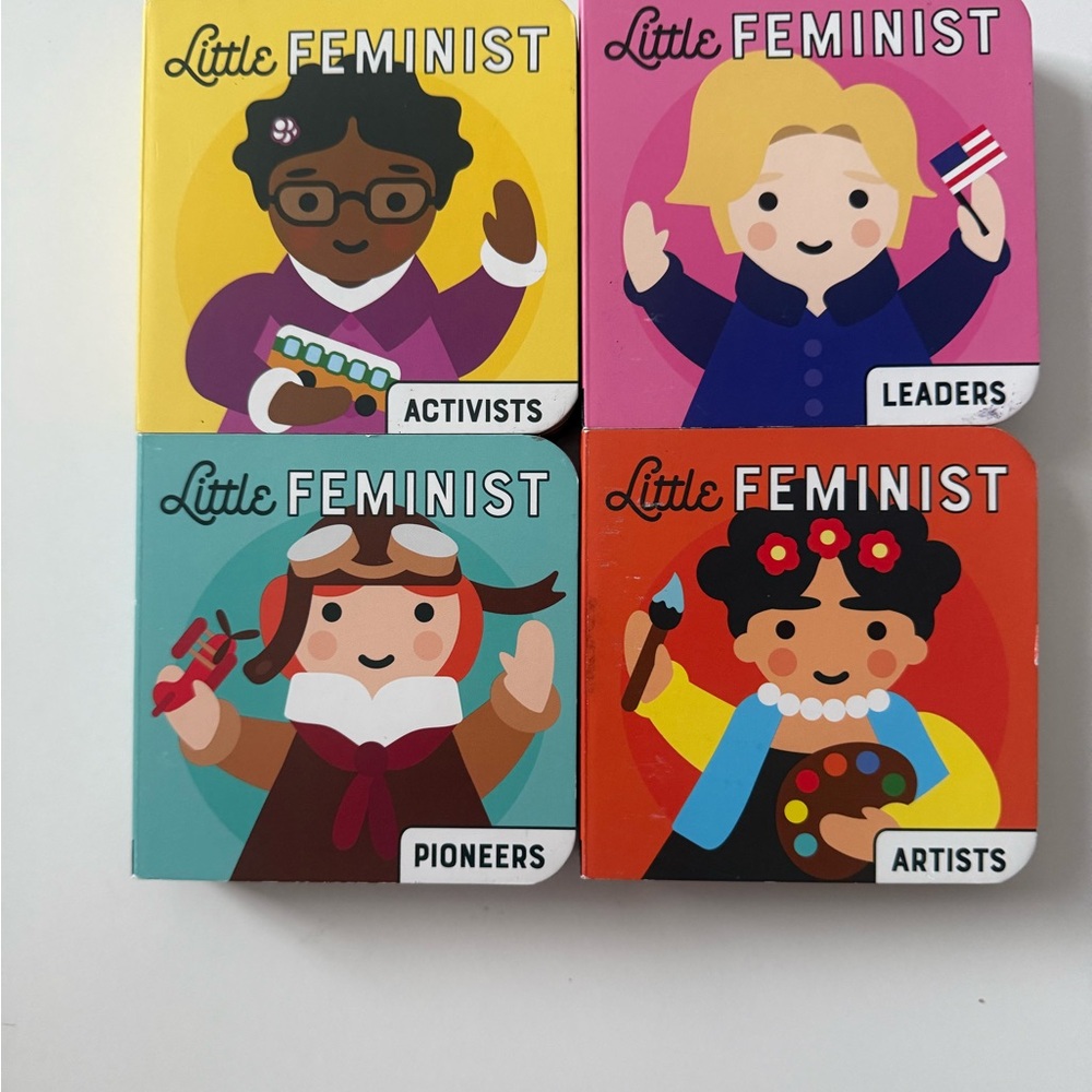 Little Feminist Board Book Set